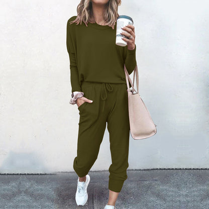 Xiaran Lounge Sets for Women Two Piece Travel Outfits Sweatsuits 2 Piece Fashion 2024 Trendy Pajamas