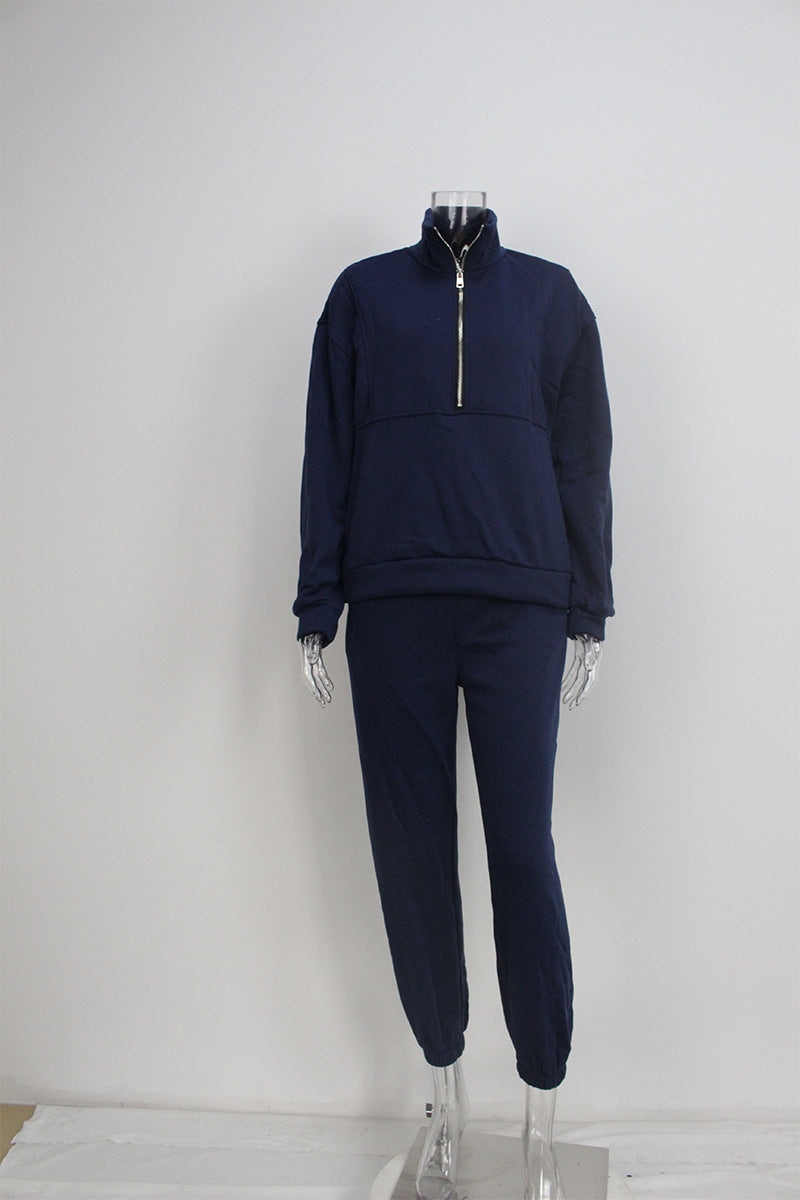 Xiaran 1/4 Zip Jogger Set