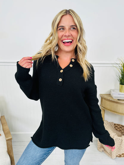 Reset Button Sweater- Multiple Colors!