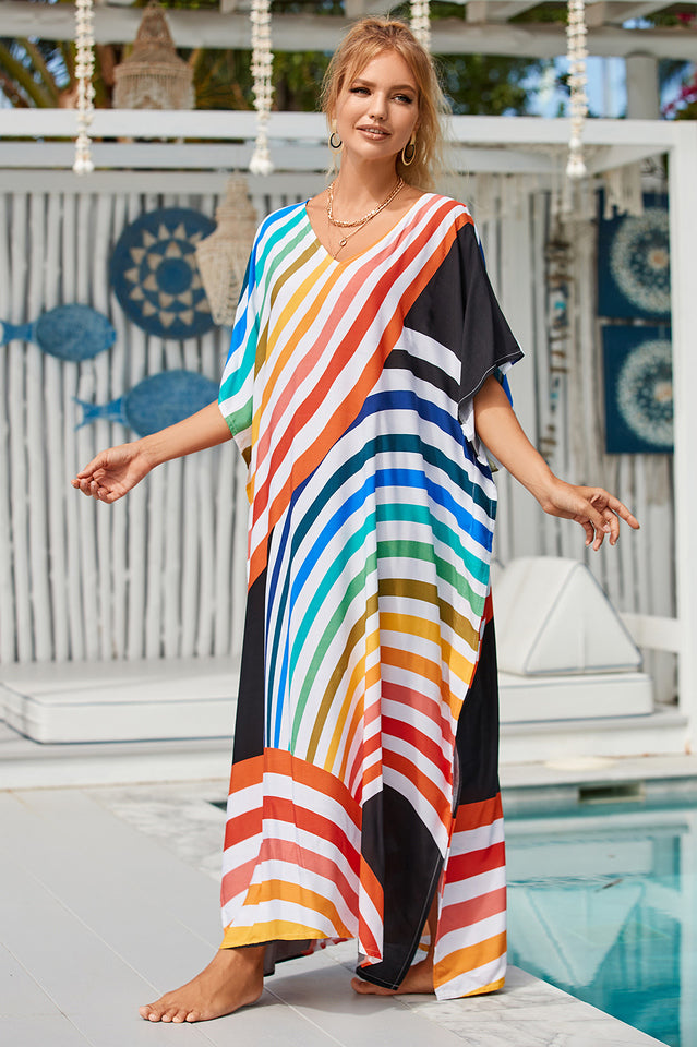 Tie Dye Cover Up Dress (18 Colors) - Seldom Seen Styles