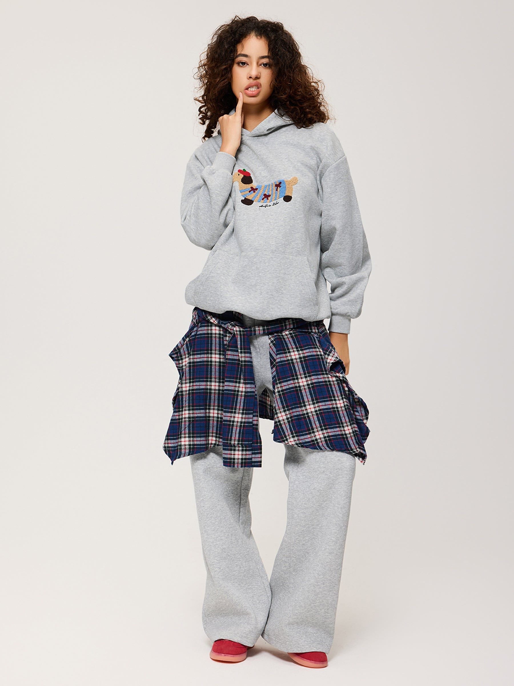 Aelfric Eden Cartoon Dachshund Hoodie - Seldom Seen Styles