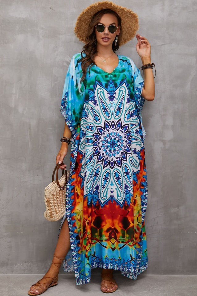 Tie Dye Cover Up Dress (19 Colors) - Seldom Seen Styles