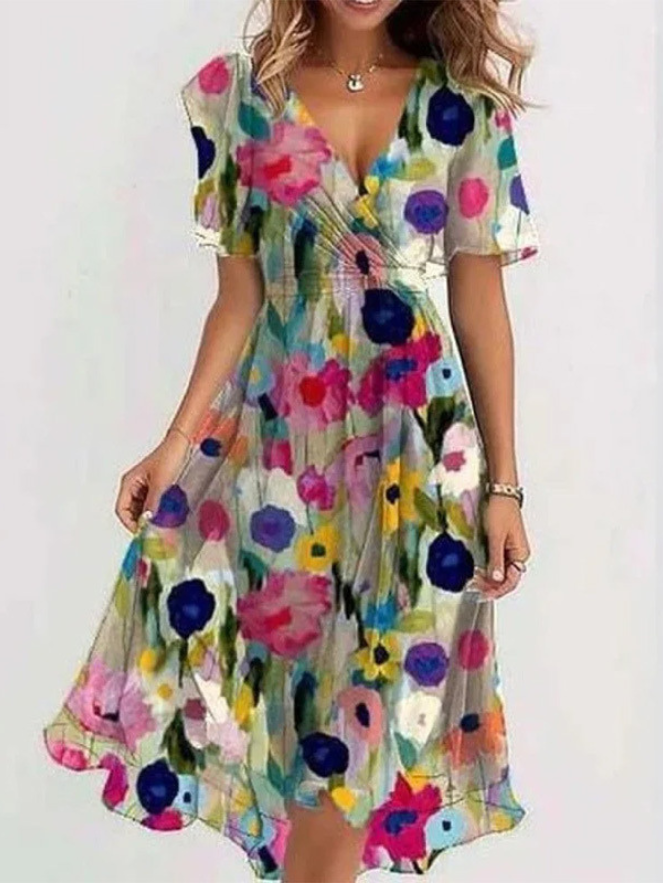 Maci - Warm Tummy Cover Summer Dress - Seldom Seen Styles