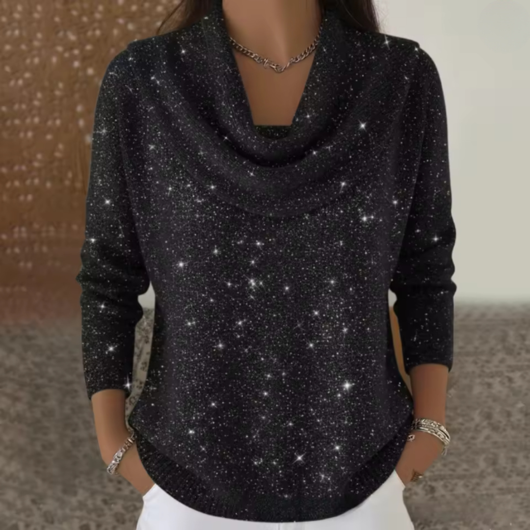 Lana | Maglia Elegante con Dettagli Scintillanti - Seldom Seen Styles