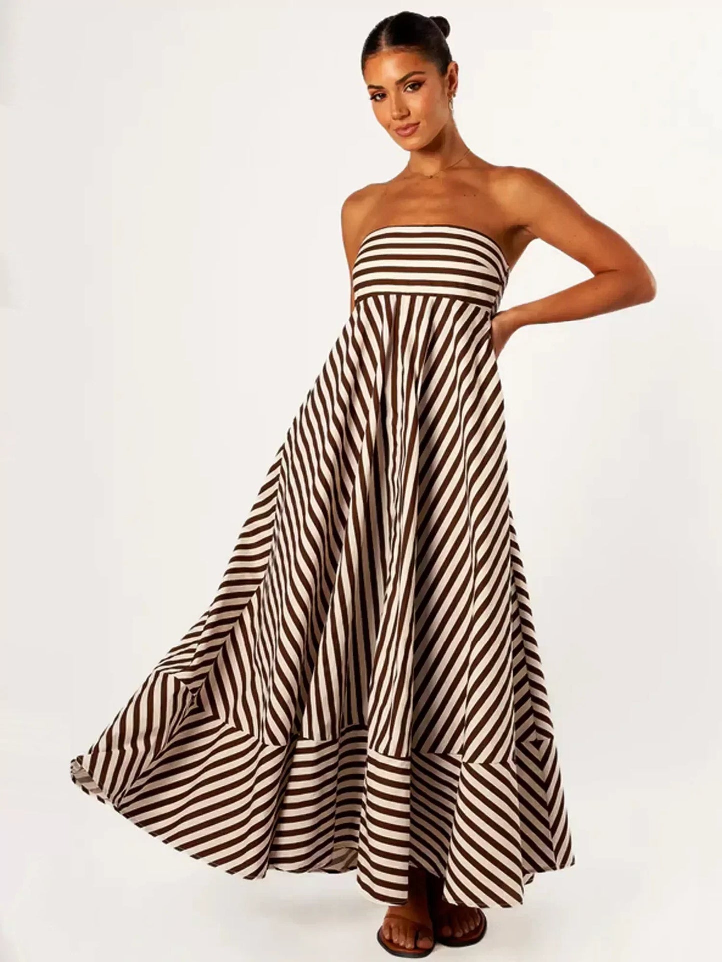 Lina Strapless Maxi Dress - Seldom Seen Styles
