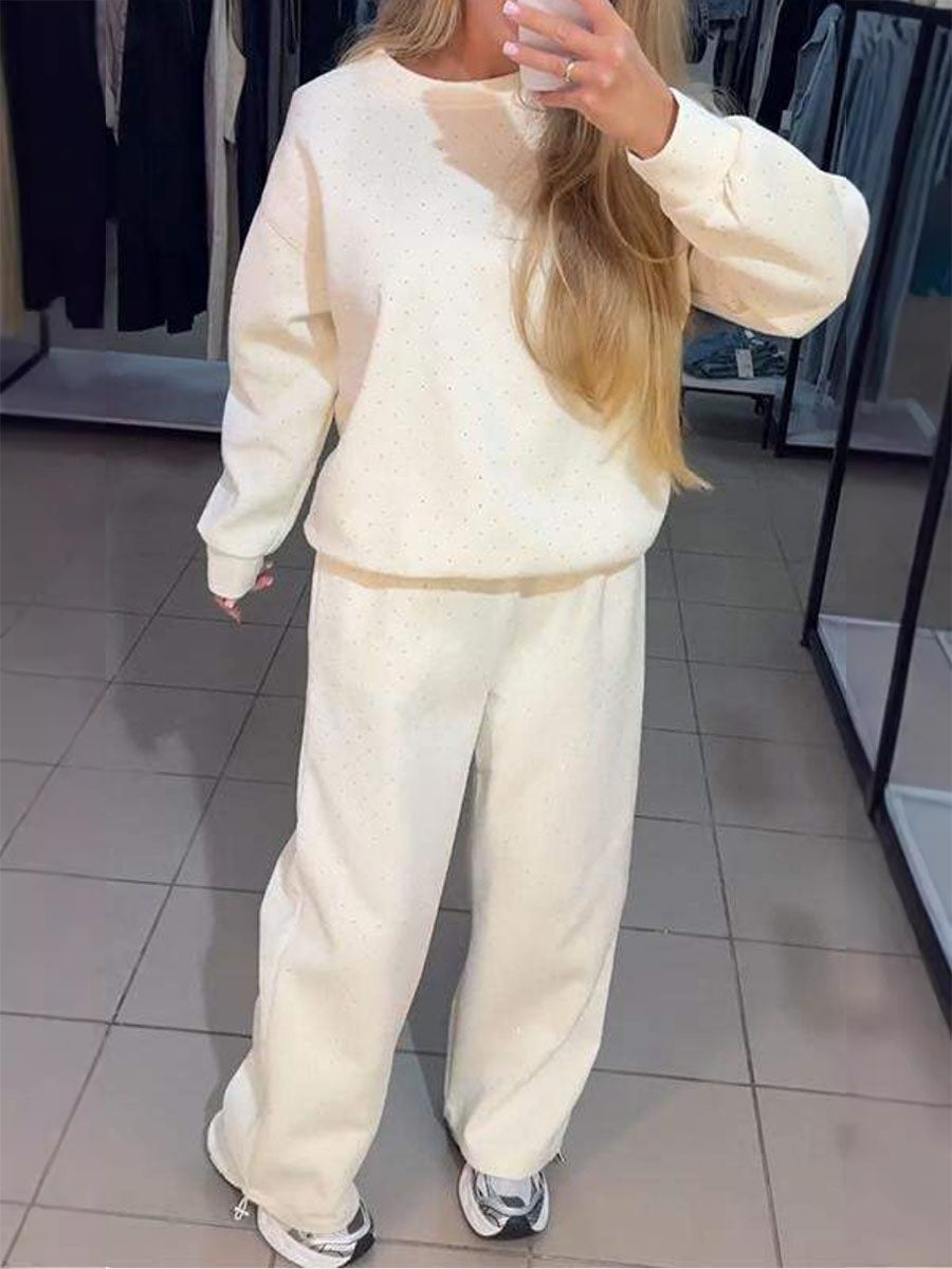 Sparkle Tracksuit Streetwear Lounge Set - Seldom Seen Styles