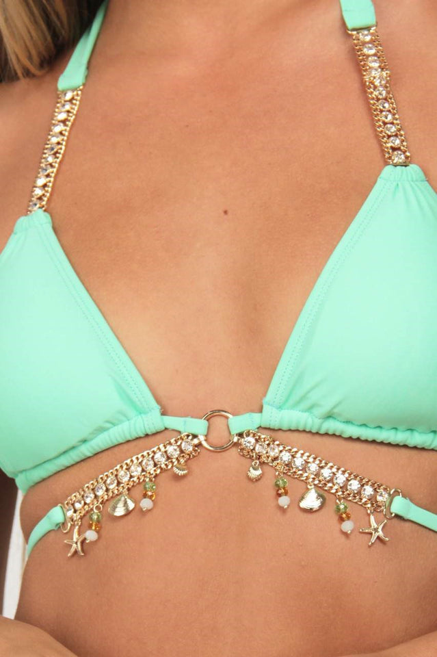 Diamond Chain Triangle Bikini Set - Seldom Seen Styles