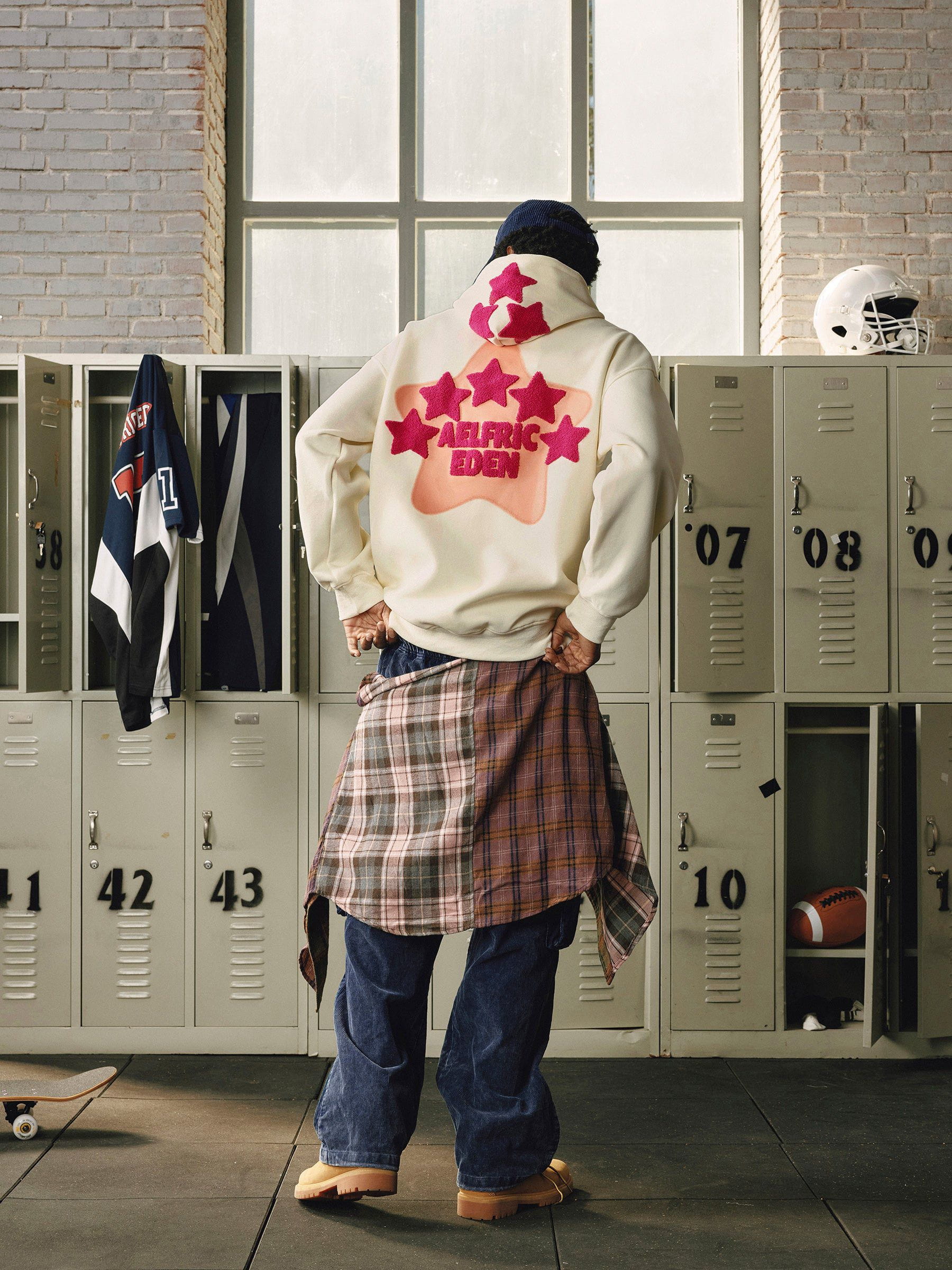 Aelfric Eden Vintage Embroidery Eden Star V303 Hoodie - Seldom Seen Styles