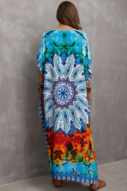 Tie Dye Cover Up Dress (19 Colors)