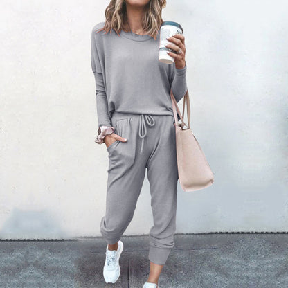 Xiaran Lounge Sets for Women Two Piece Travel Outfits Sweatsuits 2 Piece Fashion 2024 Trendy Pajamas