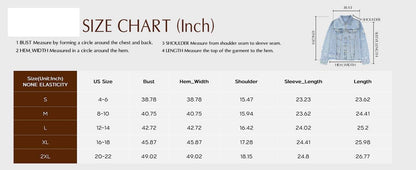 Vestes en jean décontractées pour femmes, style boyfriend délavé, non extensible, effet usé, revers déchiré, manches longues, vêtements d'extérieur, hauts, tenues printemps 2025, Dealsforyoudays