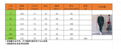 Women's Casual Solid Color Round Neck Long Sleeve Slit Hem Sweatshirt Leggings Set