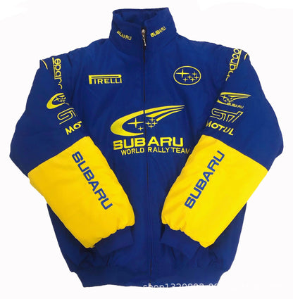 Blue Subaru Jacket - Seldom Seen Styles