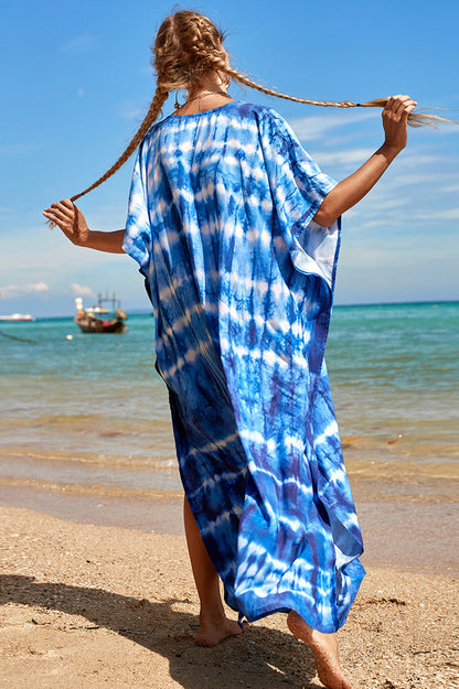 Tropical Pattern Kimono Blouse ( 29 Colors )