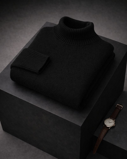 MAGLIONE MORBIDO CON COLLO ALTO