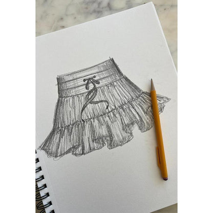 Pirouette Skort – Schwarz