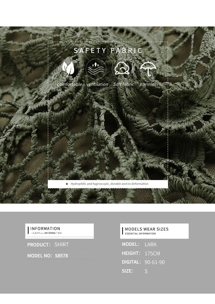 Damen Tank Tops Aushöhlen Spitze Boho Bluse Ösen Stickerei Ärmellose Tops Shirts