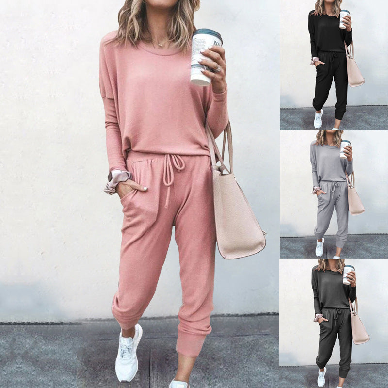 Xiaran Lounge Sets for Women Two Piece Travel Outfits Sweatsuits 2 Piece Fashion 2024 Trendy Pajamas