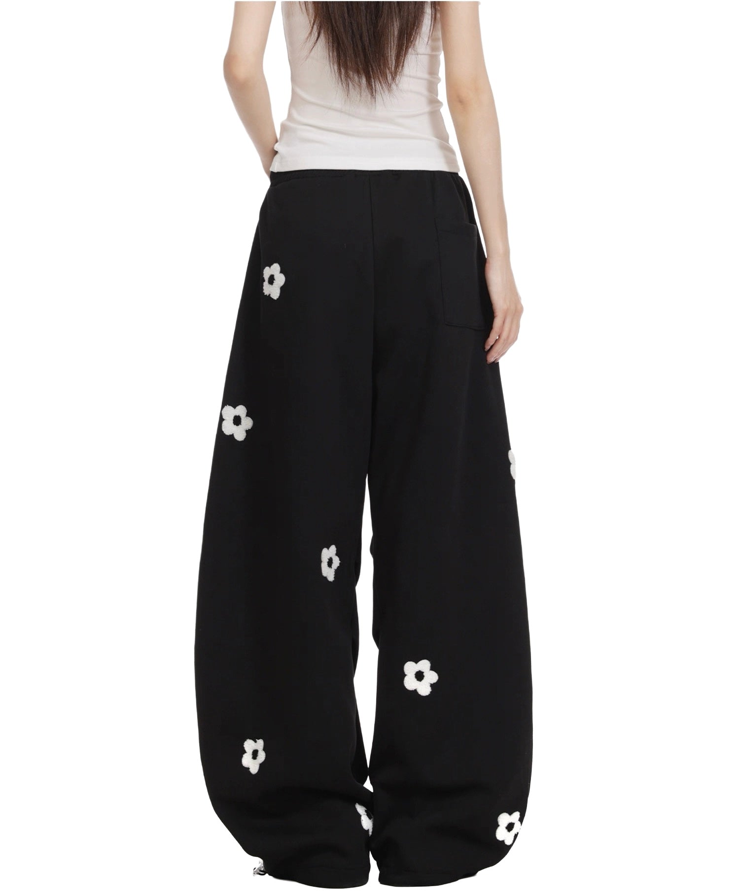 1097 FLORAL SWEATS - Seldom Seen Styles