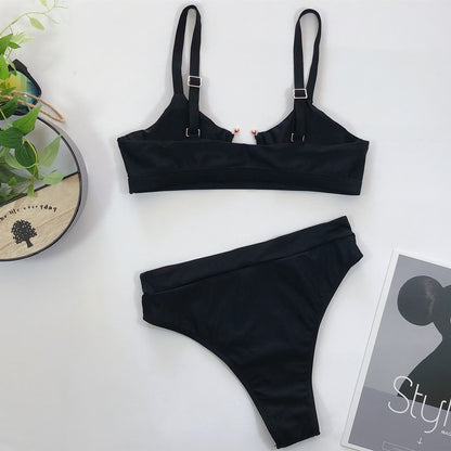 black bikini set