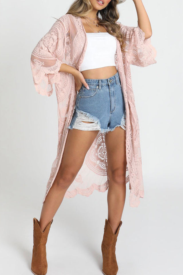 White Beach Cover Up Dress - Seldom Seen Styles