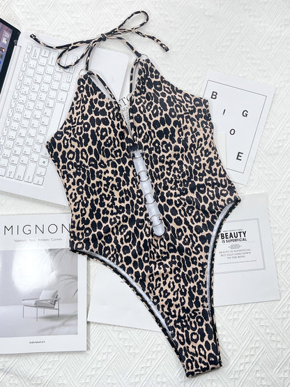 high cut one piece swimsuit