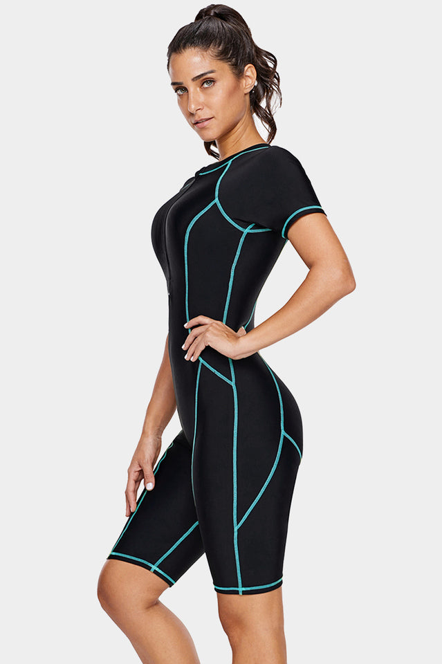 Sun Protection One Piece Swimsuit - Seldom Seen Styles