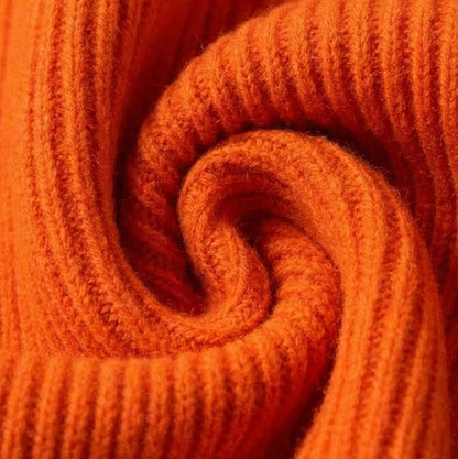 Soft Knitted Button Dress