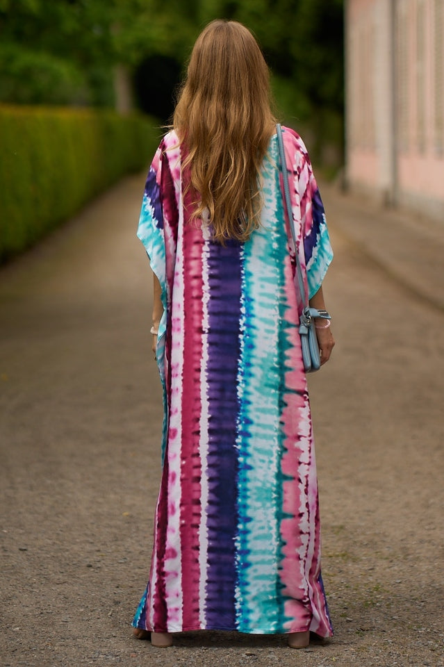 Tie Dye Cover Up Dress (11 Colors) - Seldom Seen Styles