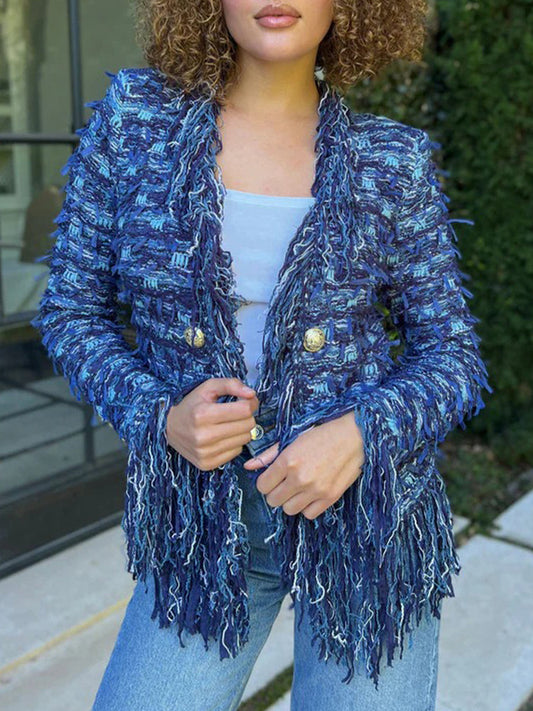 Women's Fashionable Tassel Elegant Cardigan Jacket - Seldom Seen Styles