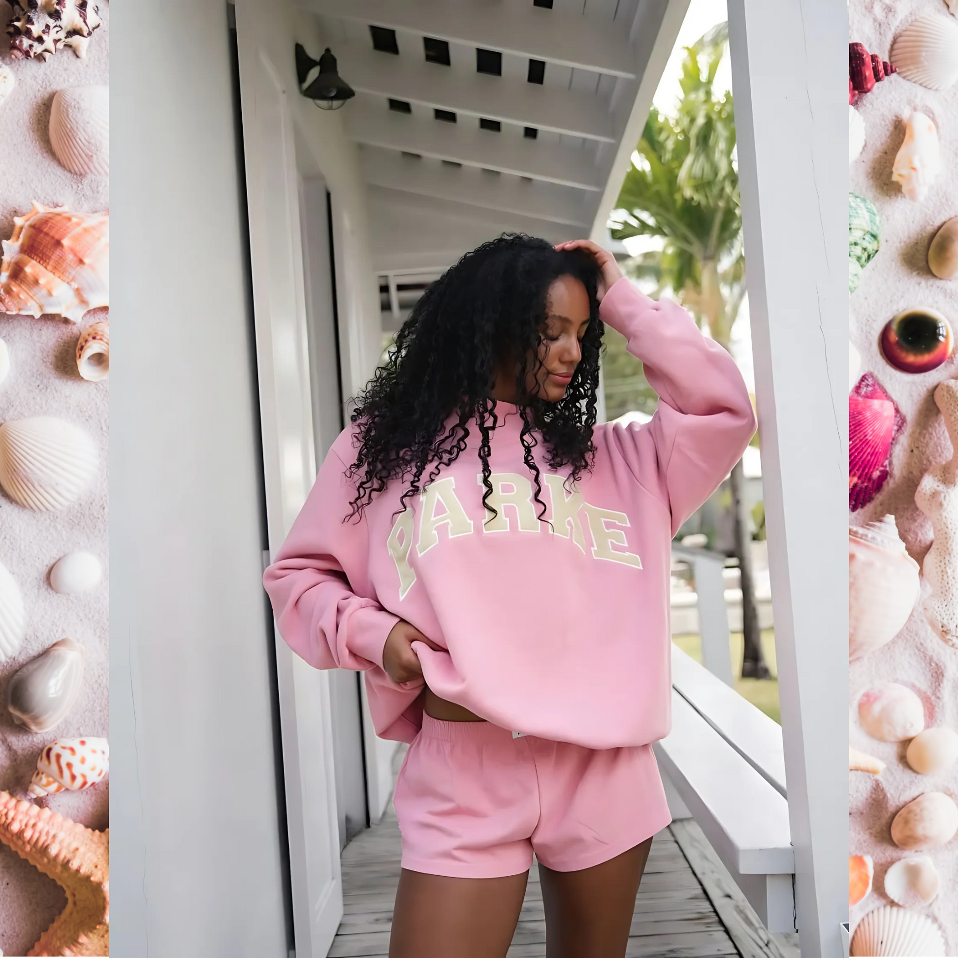 Sunkissed Varsity Mockneck - Seldom Seen Styles