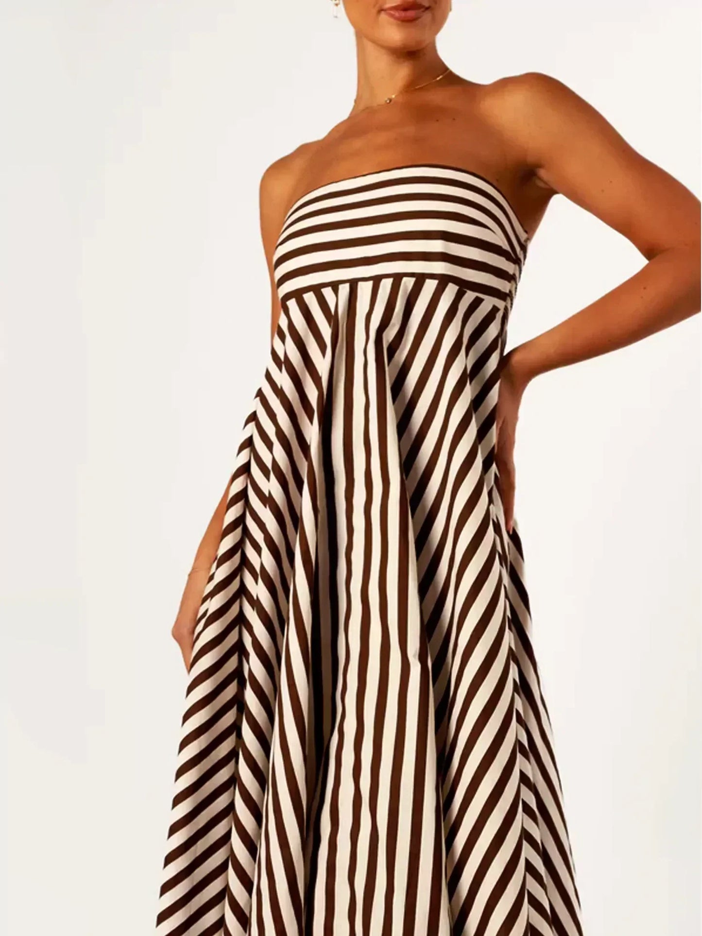 Lina Strapless Maxi Dress - Seldom Seen Styles