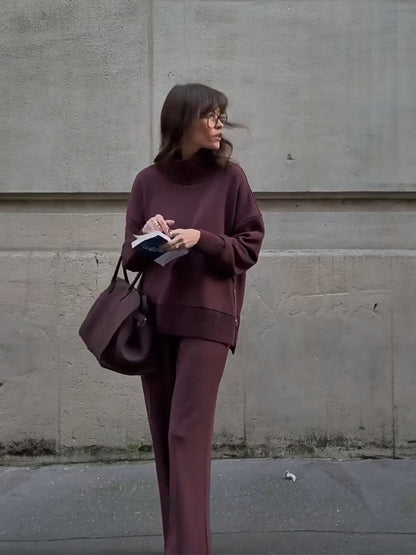 Relaxed Fit Sweatshirt Matching Set