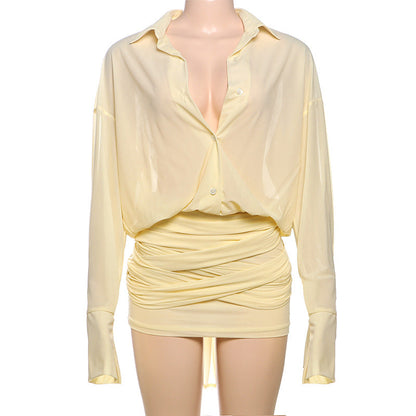 Minikleid Lyon – Gelb
