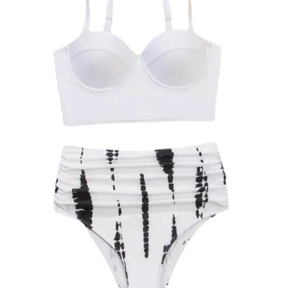 bikini white and black