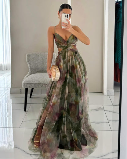 off the shoulder maxi dress