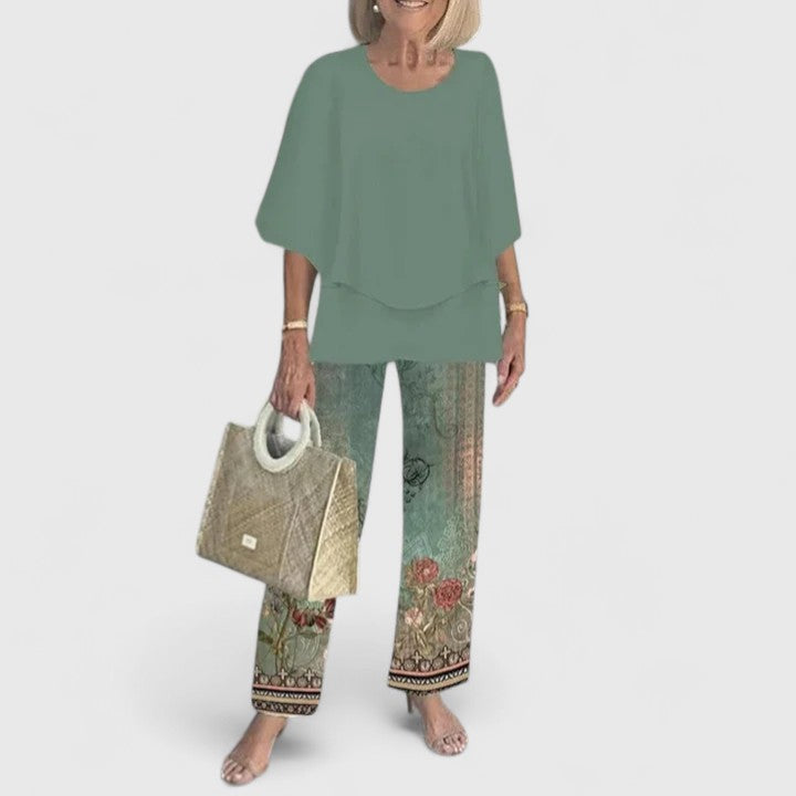 Martha | Sophisticated Two-Piece Set - Seldom Seen Styles