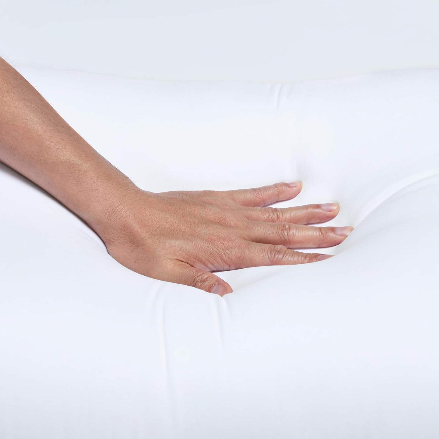 Amazon Basics Down Alternative Pillows for Stomach and Back Sleepers, Soft Density, Standard, Pack of 2, White, 26 in L x 20 in W - Seldom Seen Styles