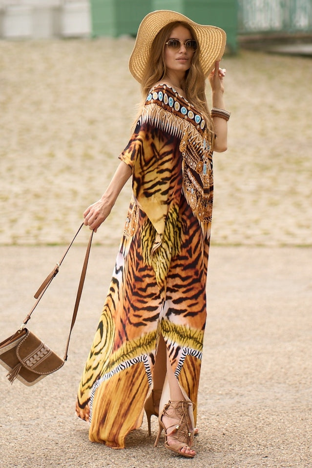 Tie Dye Cover Up Dress (11 Colors) - Seldom Seen Styles