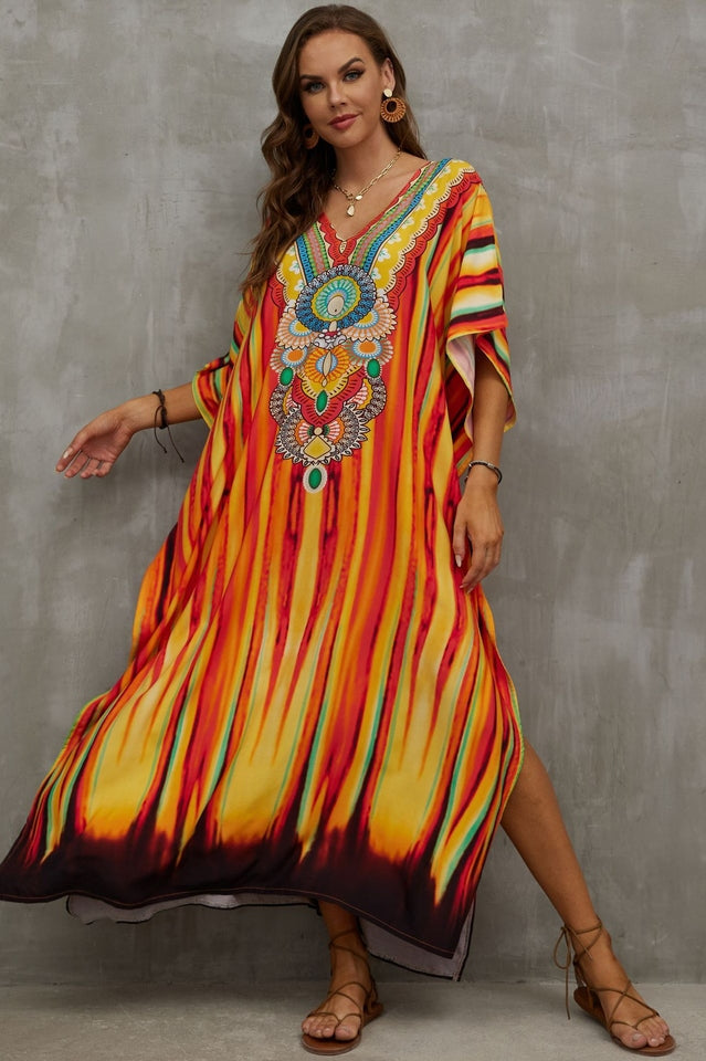 Tie Dye Cover Up Dress (19 Colors) - Seldom Seen Styles