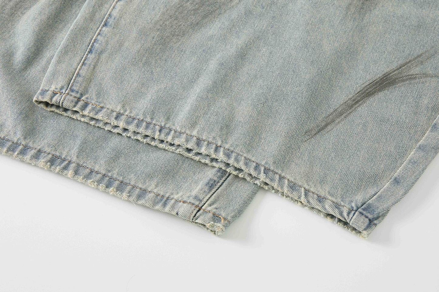Women's Ripped Wide Leg Baggy Jeans High Waist Distressed Denim Pants Street Style Y2K Casual