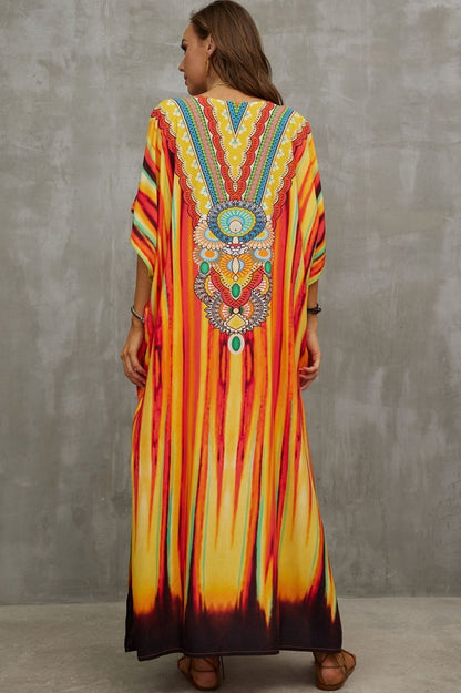 Tie Dye Cover Up Dress (19 Colors)