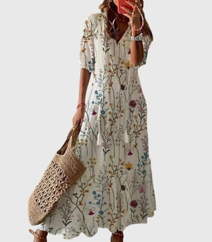 Amalia | Boho Vintage Summer Dress - Seldom Seen Styles