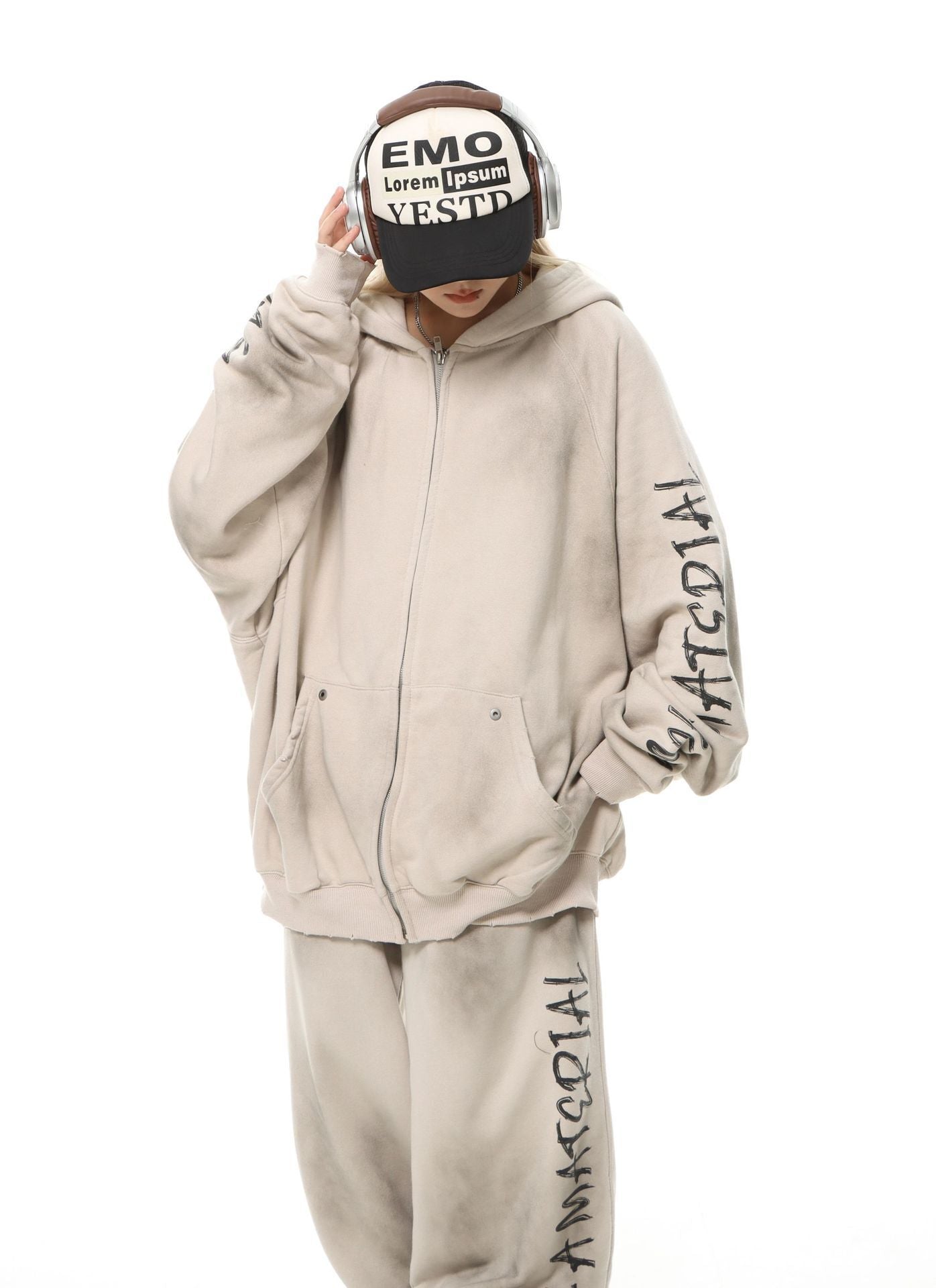 Unisex Damage Dolman Set-Up mry001585 - Seldom Seen Styles