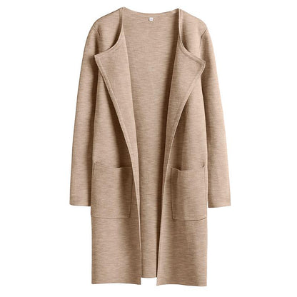 Women's Open Front Knit Lightweight Cardigan Casual Long Coatigan Sweater Lady Jacket Coat 2025 Fall Outerwear cardigan sweater