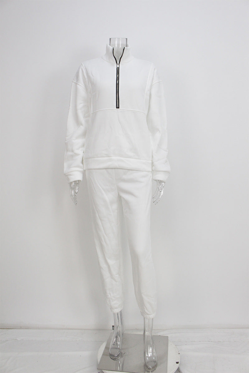 Xiaran 1/4 Zip Jogger Set