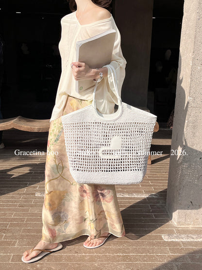 Vintage Oil Painting Floral Print Midi Skirt 100% Polyester Side Zip A-Line Elegant Summer Skirt