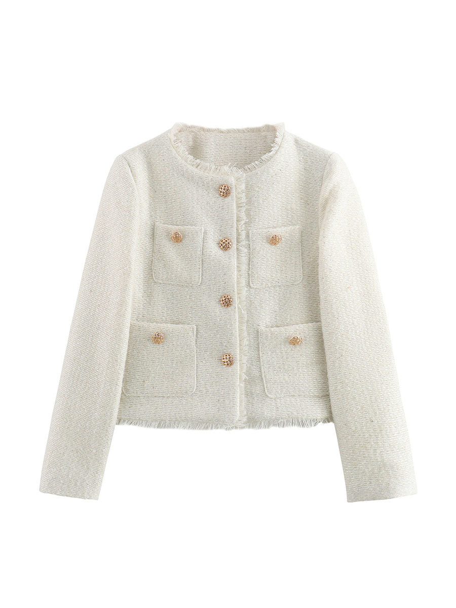 Cozy Luxe City Tweed Jacket - Seldom Seen Styles