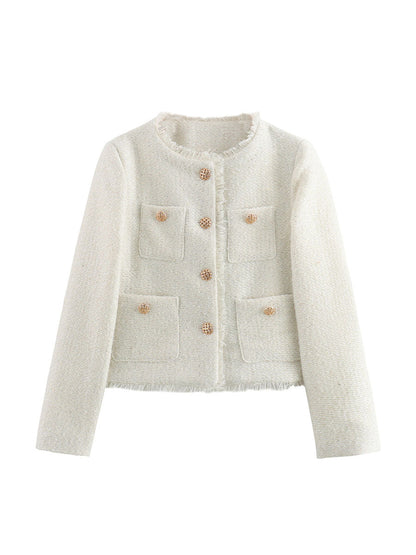 Cozy Luxe City Tweed Jacket