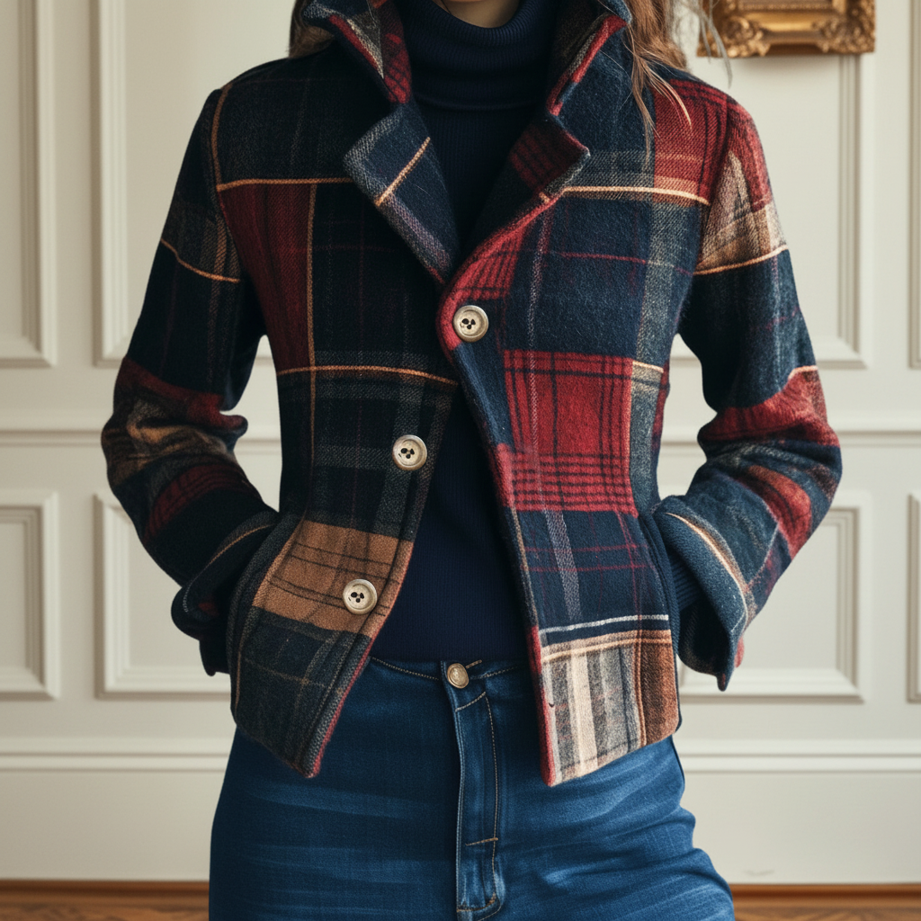 Ira | Classic Plaid Jacket - Seldom Seen Styles